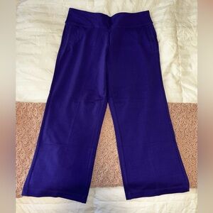 Ralph Lauren Active Purple yoga capris